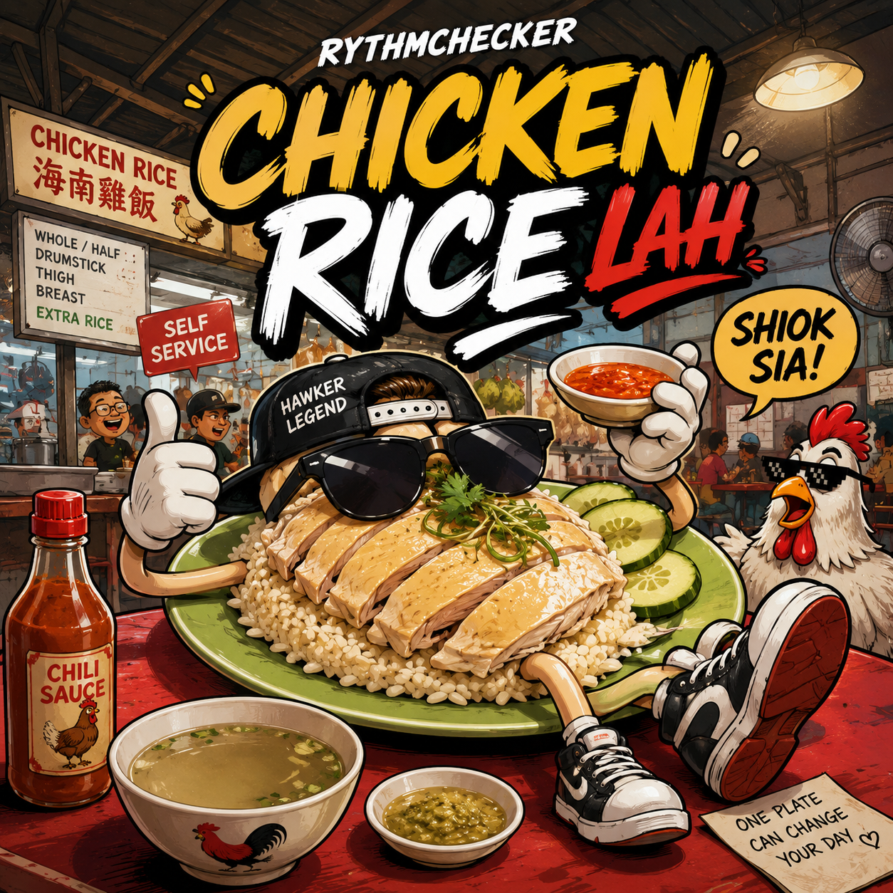 Chicken Rice Lah Artwork