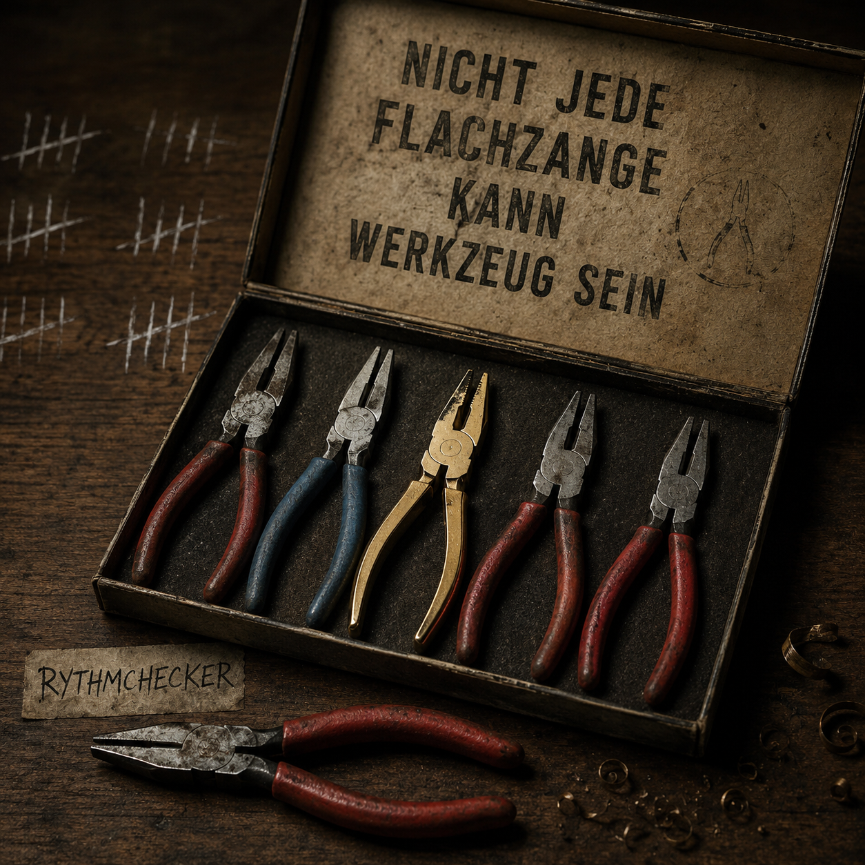 Neu angekündigt: Nicht jede Flachzange kann Werkzeug sein