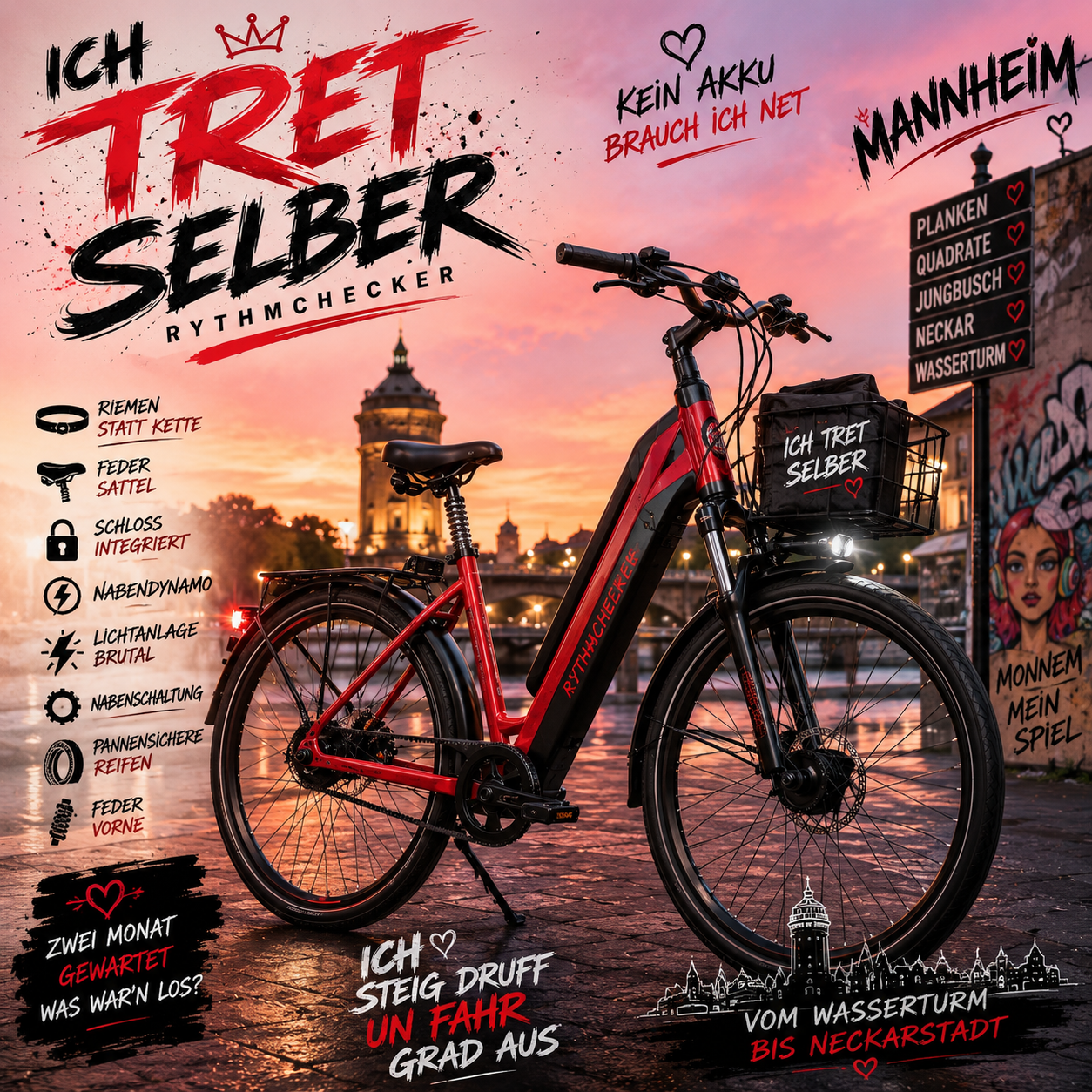 Neu angekündigt: Ich tret selber